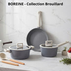 BOREINE-Batterie de Cuisine-Classic 5 Pce Brouillard BOREINE