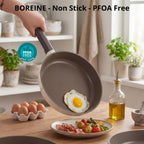 BOREINE-Batterie de Cuisine-Classic 5 Pce Café Latte BOREINE