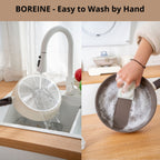 BOREINE-Batterie de Cuisine-Classic 5 Pce Café Latte BOREINE