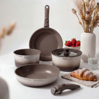 BOREINE-Batterie de Cuisine-Atelier 7 Pce Café Latte BOREINE