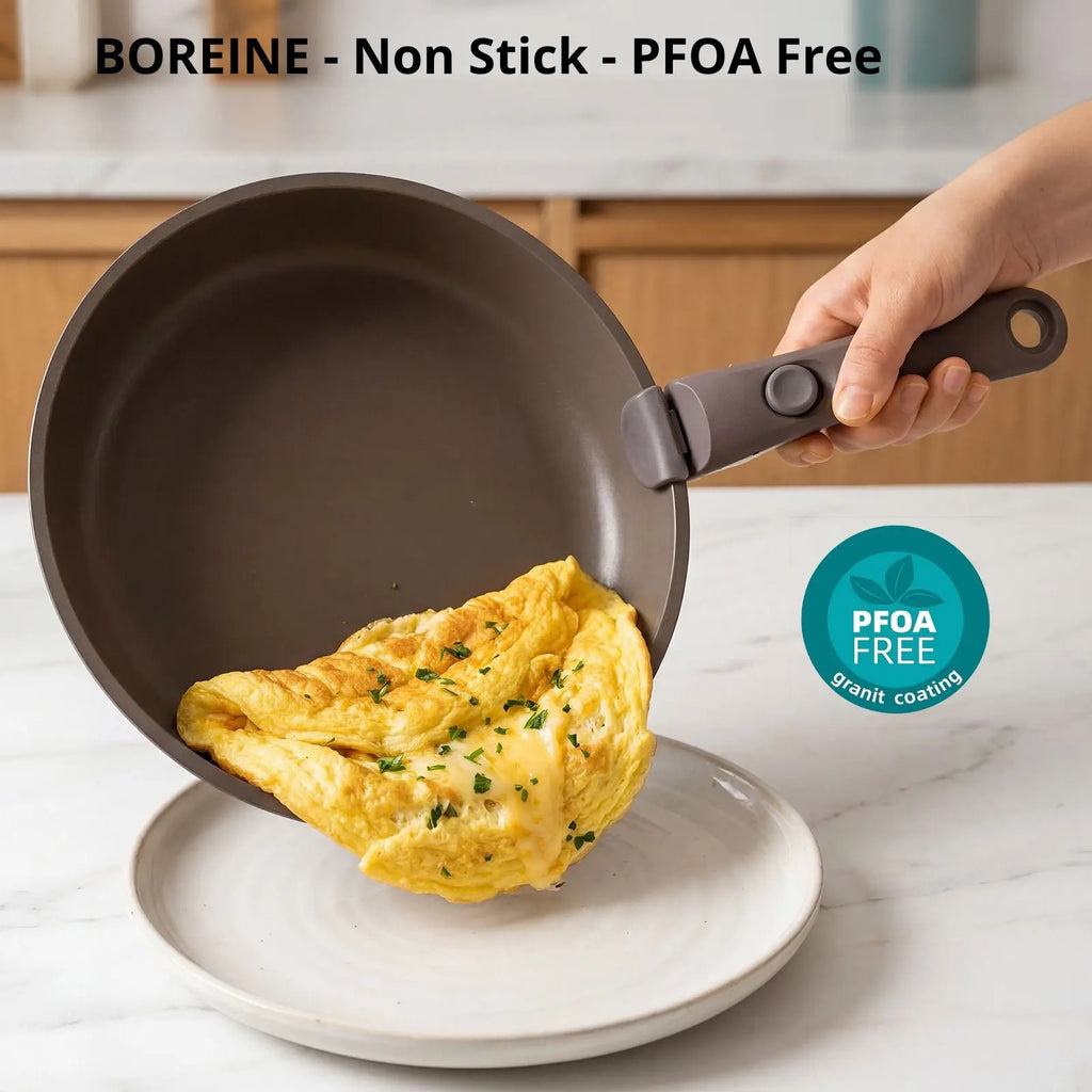 BOREINE-Batterie de Cuisine-Atelier 7 Pce Café Latte BOREINE