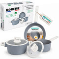 BOREINE-Batterie de Cuisine-Classic 5 Pce Brouillard BOREINE